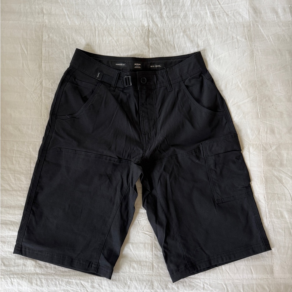 Prana Men’s Black Cargo Shorts